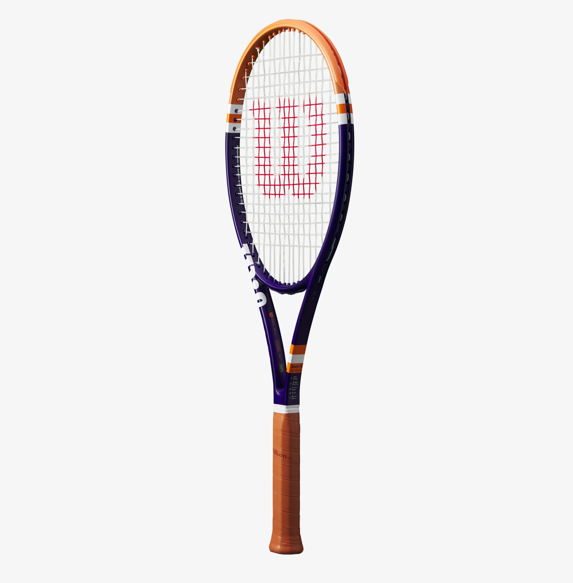 Wilson Roland Garros BLADE 98 16x19 V8 Tennis Racket – Pro 