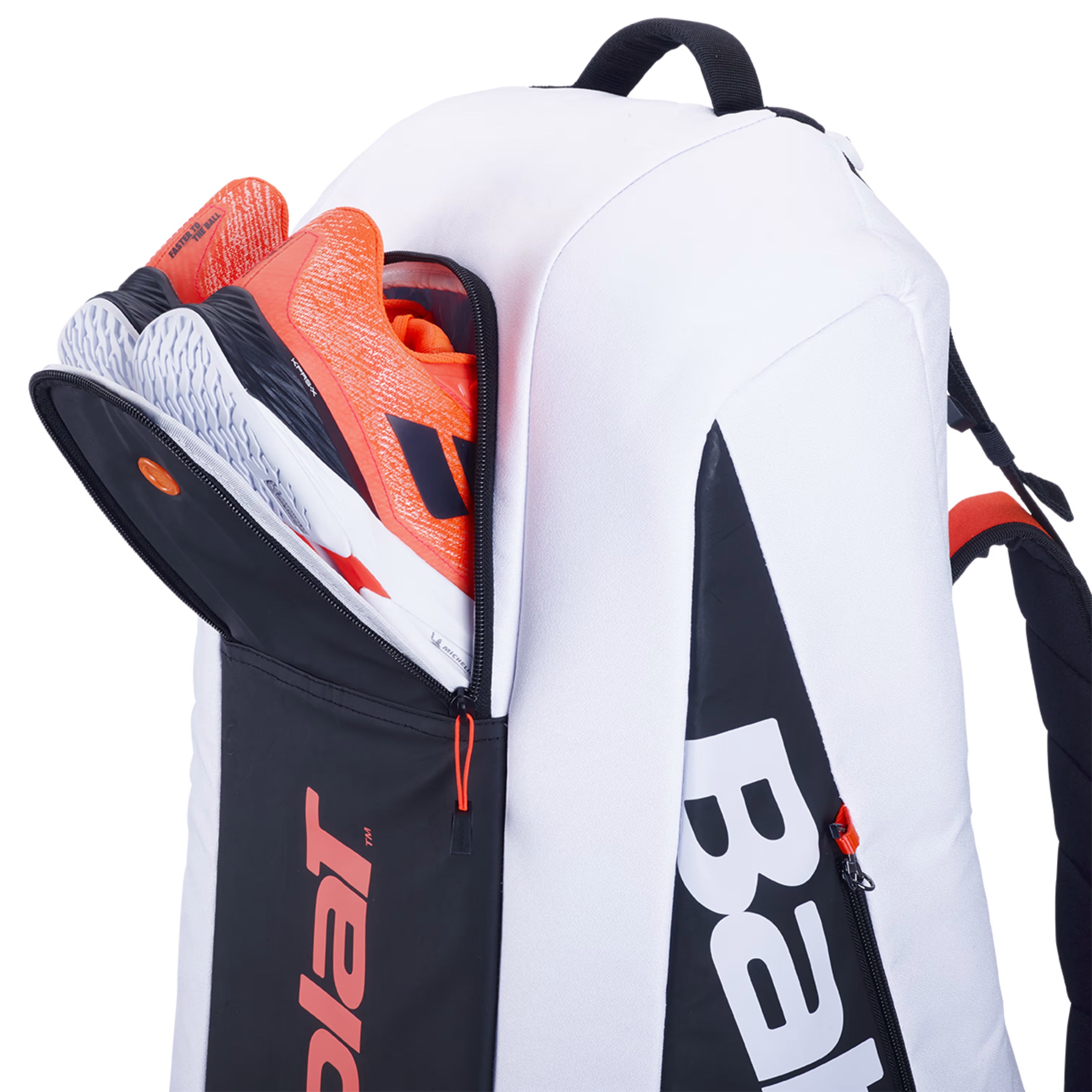 Babolat RH6 Pure Strike Court Bag White Black Red Pro Racket