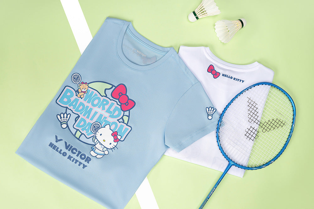 VICTOR x HELLO KITTY World Badminton Day T-KT301A Shirt [White]