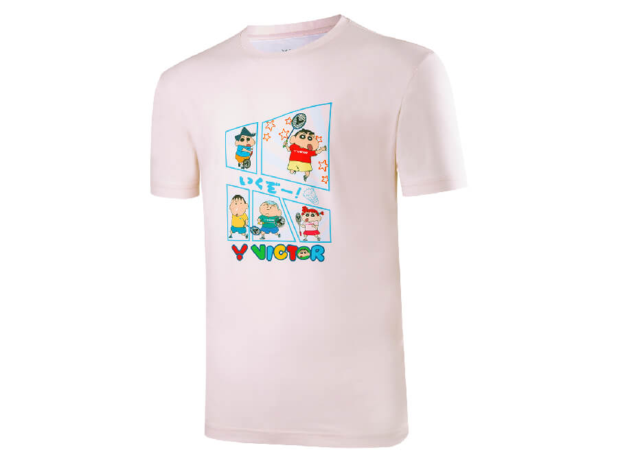 Victor x CRAYON SHINCHAN T-404CS L T-Shirt