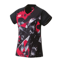 Yonex 20771EX Women's Crew Neck Shirt [Black]