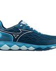 Mizuno Wave Enforce Tour 6 AC Mens Tennis Shoes [Moroccan Blue-White]