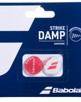 Babolat Strike 2-pack Tennis Dampener [Red/White]