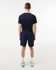 Lacoste GH6961-51 Ultra-Light Shorts [Navy Blue/White]