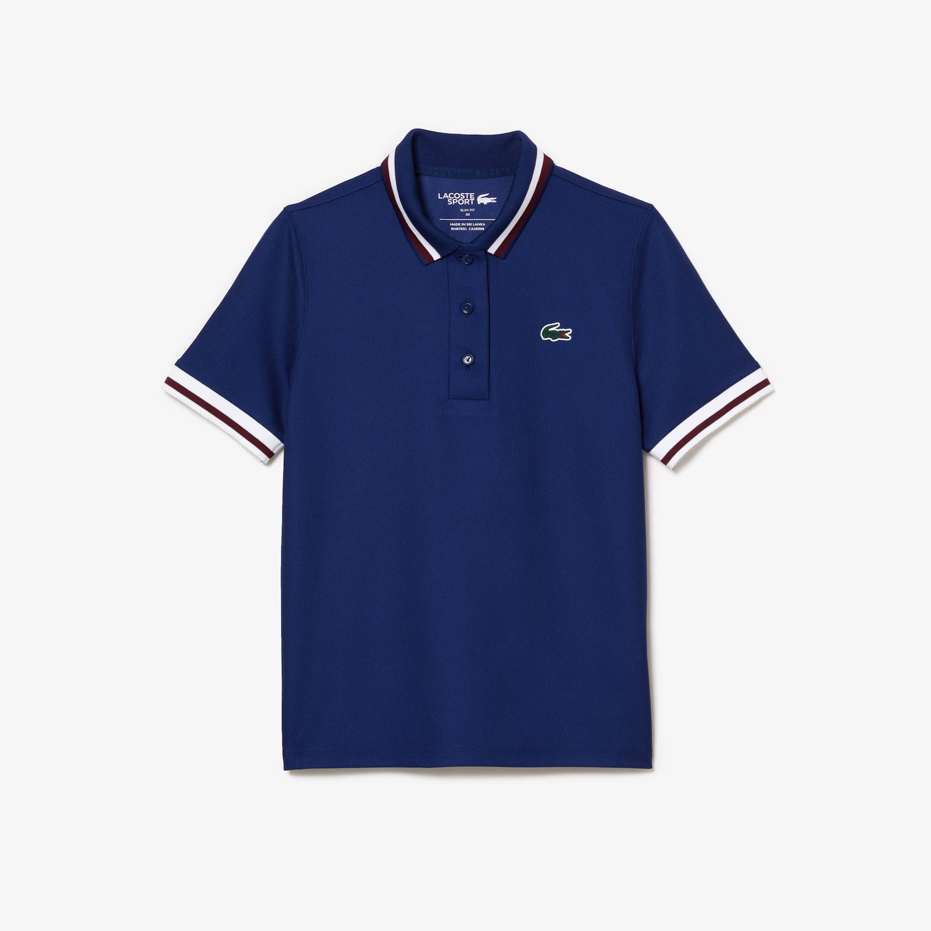 Lacoste PF0965 Women&#39;s Piqué Tennis Polo [Navy Blue]