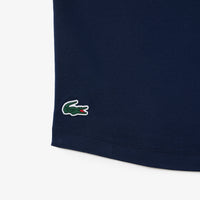 Lacoste TF1010-51 Women's Cotton Sport T-Shirt [Navy Blue/Bordeaux]