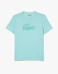 Lacoste TH2042-51 Men's Croc Jersey T-shirt [Light Green/Green]