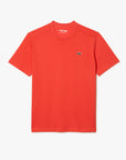 Lacoste TH7618-51 Men's Breathable T-Shirt [Orange]