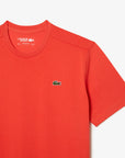 Lacoste TH7618-51 Men's Breathable T-Shirt [Orange]