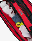 WILSON Super Tour 9pk Clash V2.0 [Black/Red]