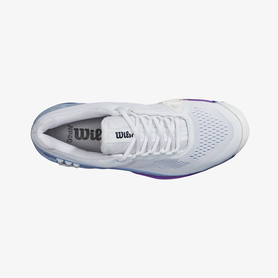 Wilson Rush Pro 4.0 Ladies' Tennis Shoes [White/Eventide/Royal Lilac]