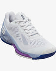 Wilson Rush Pro 4.0 Ladies' Tennis Shoes [White/Eventide/Royal Lilac]