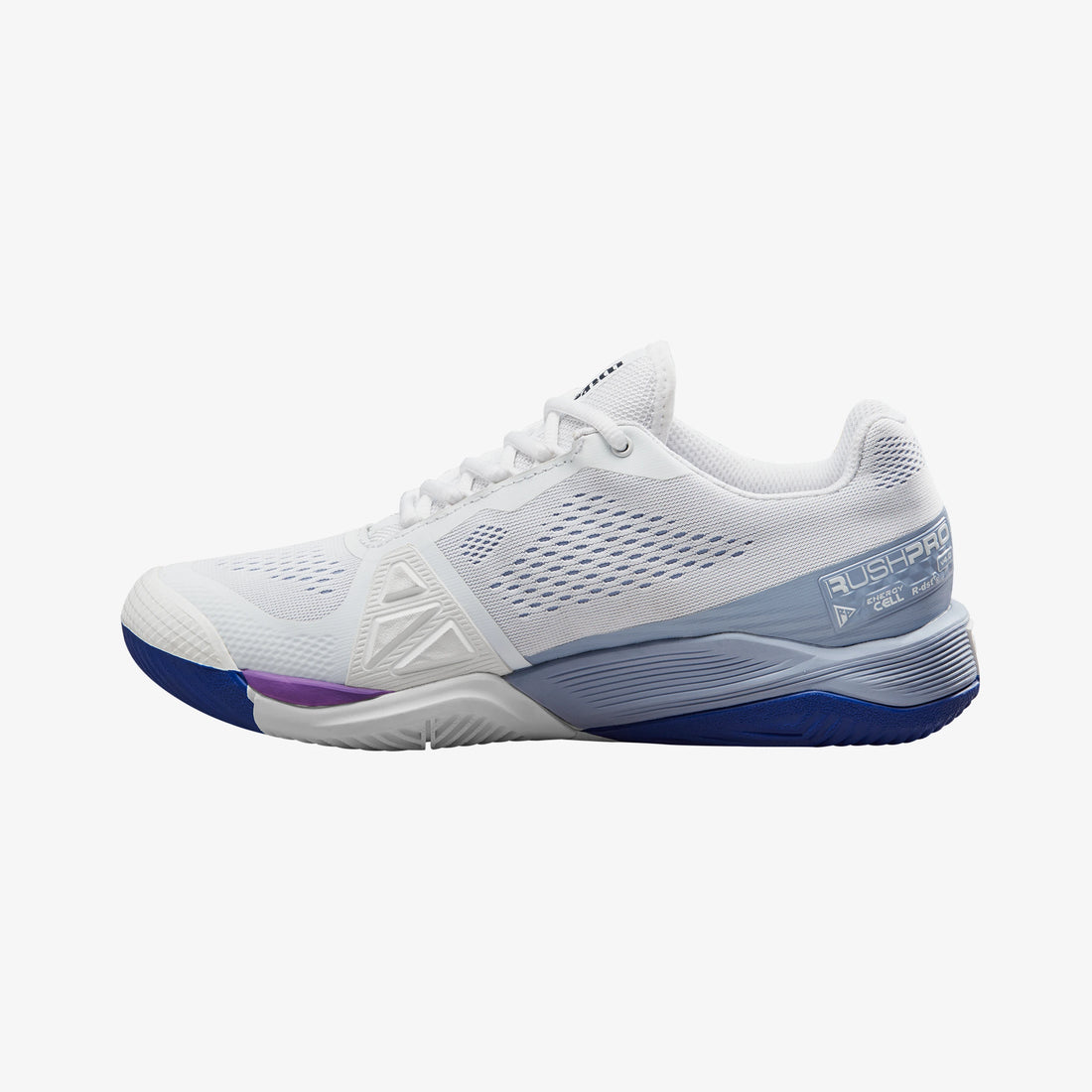 Wilson Rush Pro 4.0 Ladies' Tennis Shoes [White/Eventide/Royal Lilac]