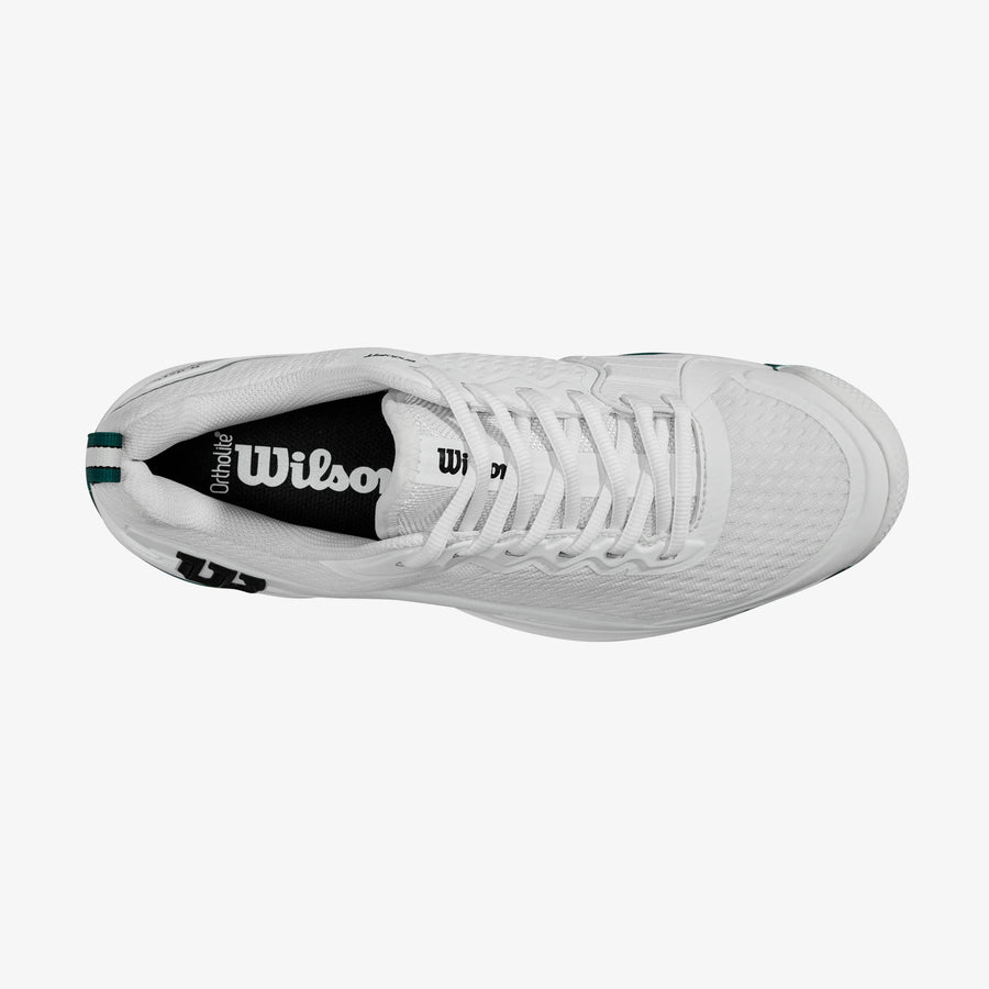 Wilson Rush Pro 4.5 Men's Tennis Shoes [White/White/Aventurine]