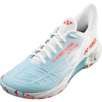 Yonex 2024 Power Cushion Cascade Drive 2 Badminton Shoes [White/Water Blue]