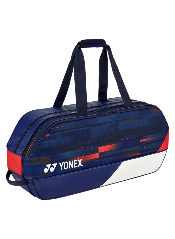 YONEX BA31PAEX Limited Pro Tournament Bag [White/Navy/Red]