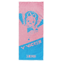 Victor x One Piece Long Towel TW-OPB (Black)