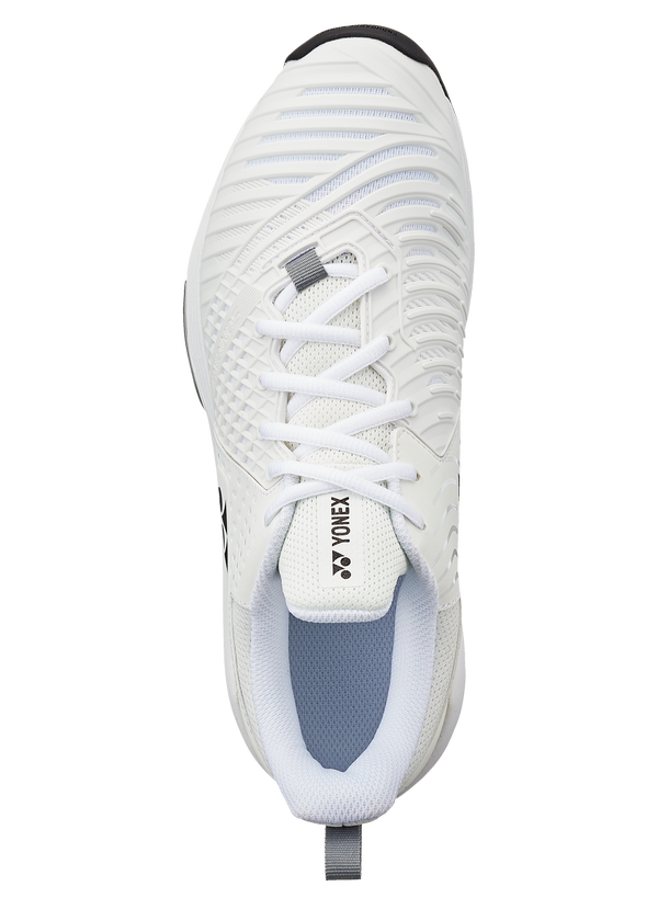 Yonex 2022 Power Cushion Sonicage 3 Wide Unisex Court Shoes [White/Black]